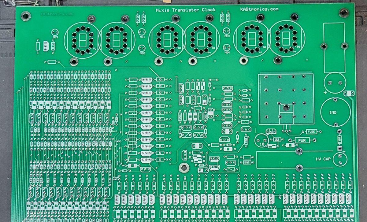 Nixie Transistor Clock