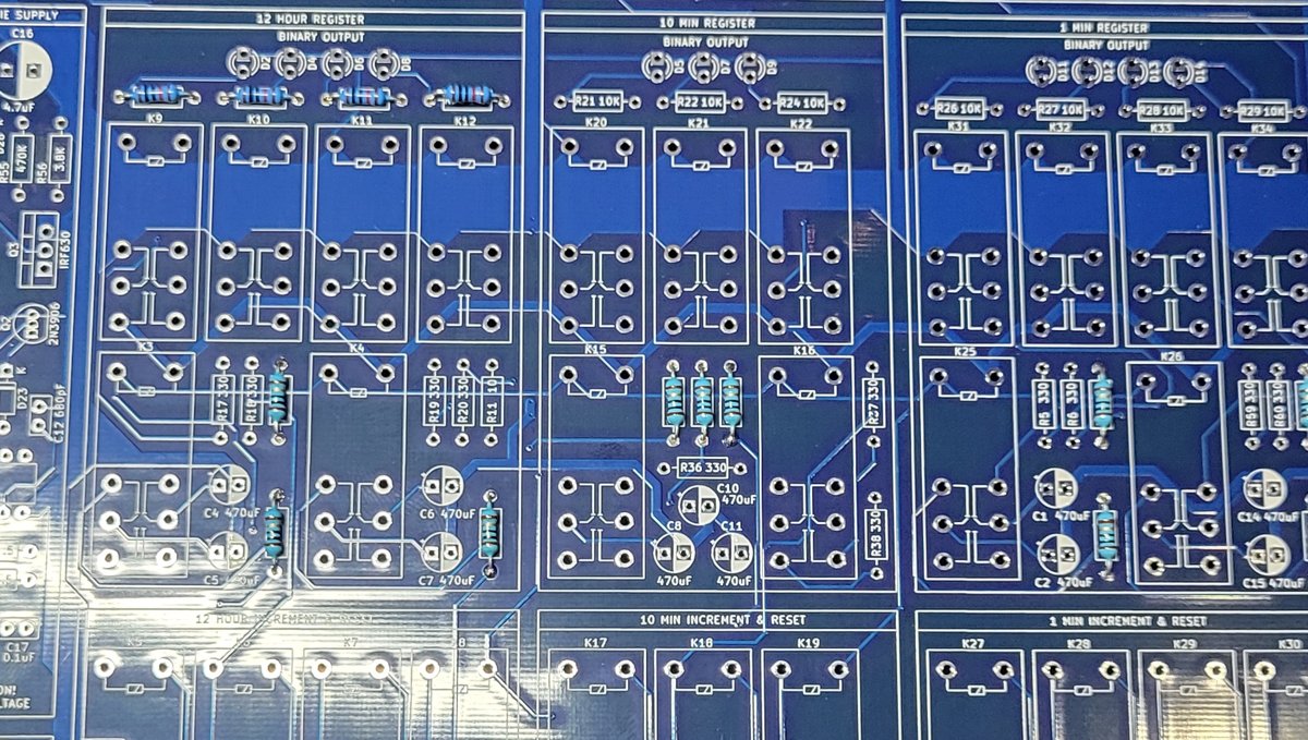 Relay Nixie Clock